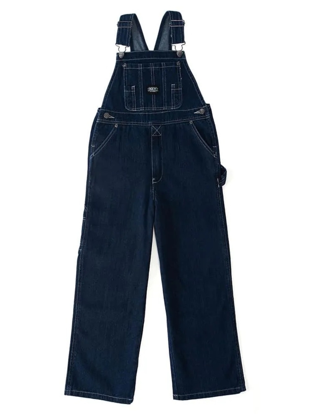 KEY Industries Premium Washed Youth Bib Overall • Sz 5